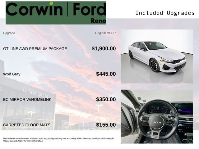 Used 2022 Kia K5 GT-Line w/ GT-Line Awd Premium Package image 10