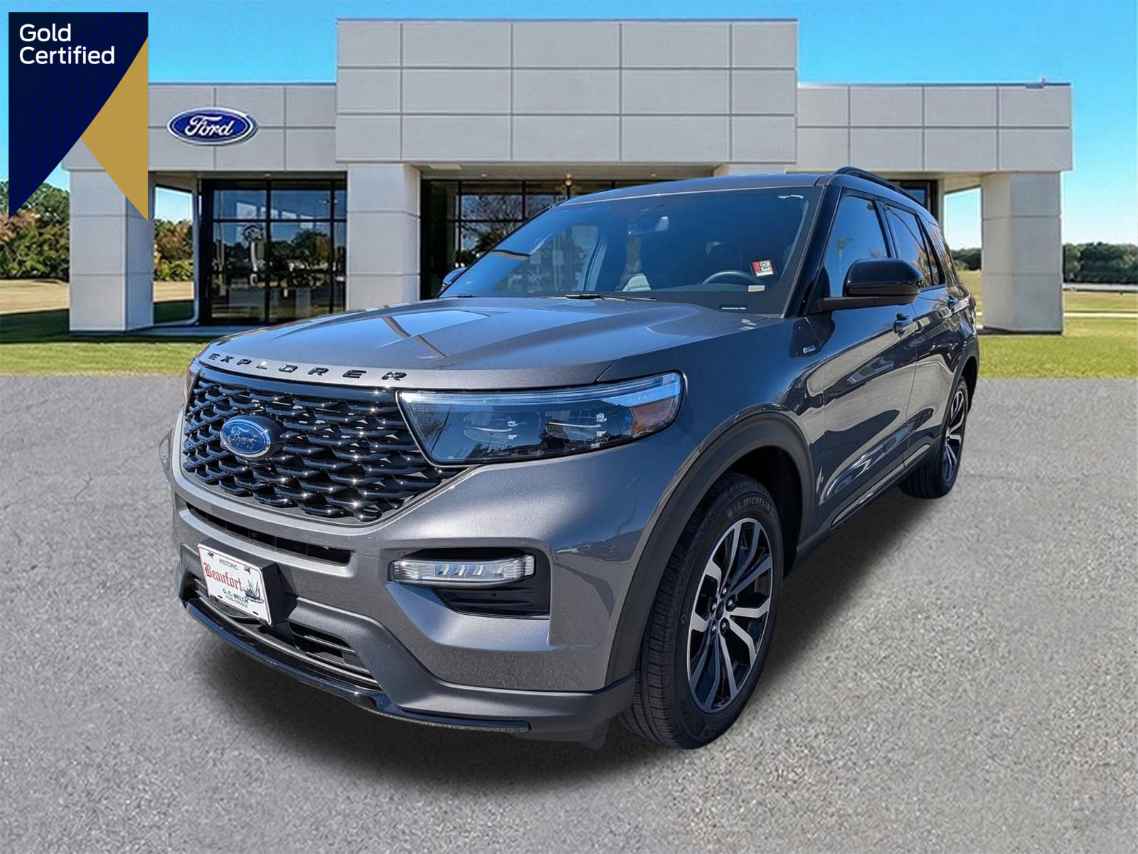 Certified 2023 Ford Explorer ST-Line w/ Class IV Trailer Tow Package image 1