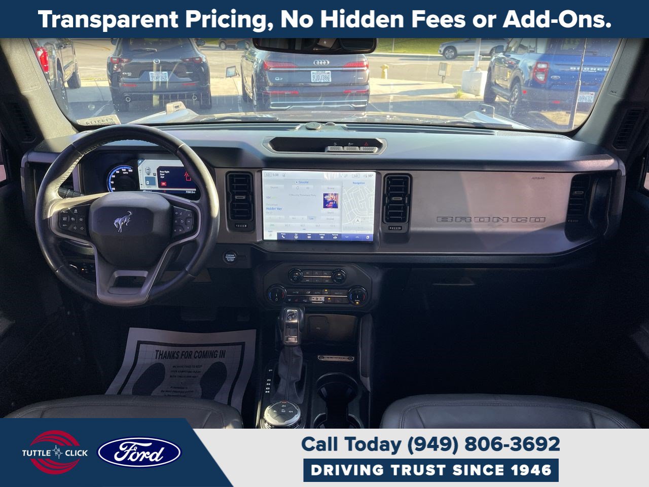 Certified 2022 Ford Bronco Outer Banks AWD/4WD image 21