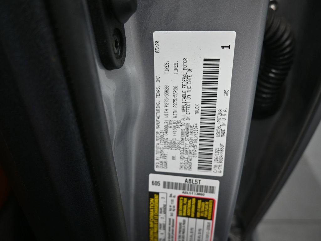 Used 2020 Toyota Tundra 1794 Edition image 20