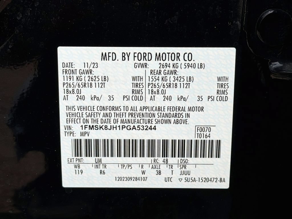 Certified 2023 Ford Explorer Timberline w/ Timberline Technology Package AWD/4WD image 36