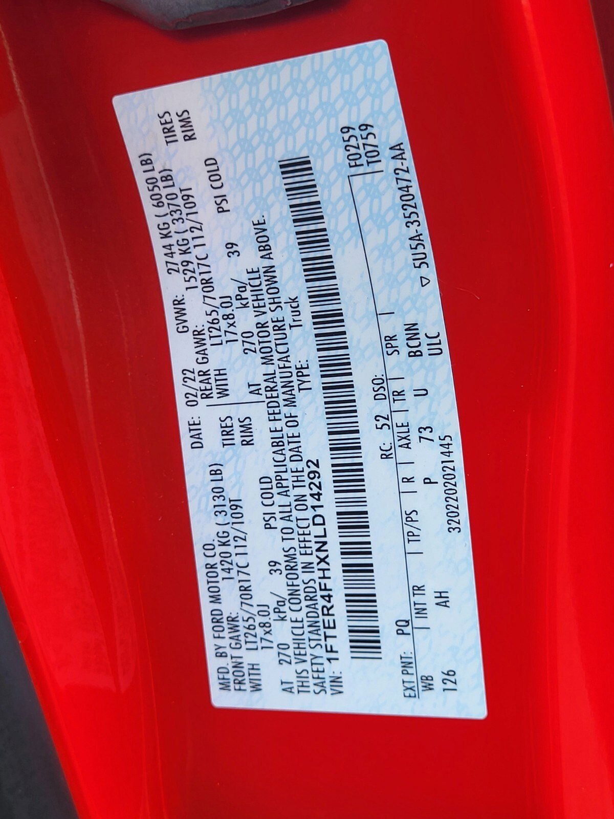 Certified 2022 Ford Ranger XLT w/ Tremor Off-Road Package AWD/4WD image 35