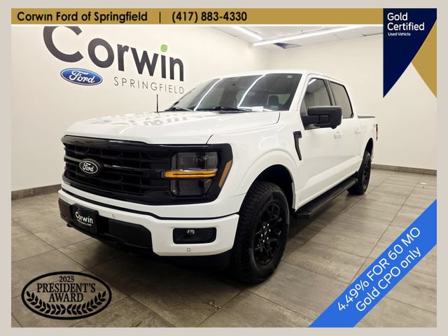 Certified 2025 Ford F150 XLT w/ Equipment Group 302A MID AWD/4WD 360° Tour