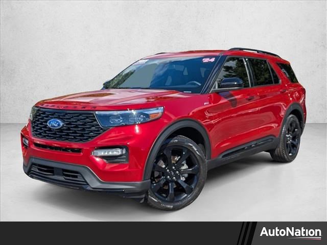 Certified 2024 Ford Explorer ST-Line w/ Class IV Trailer Tow Package