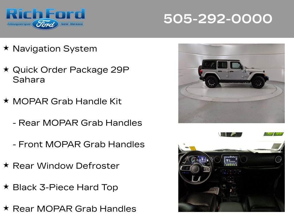 Used 2023 Jeep Wrangler Unlimited Sahara image 11