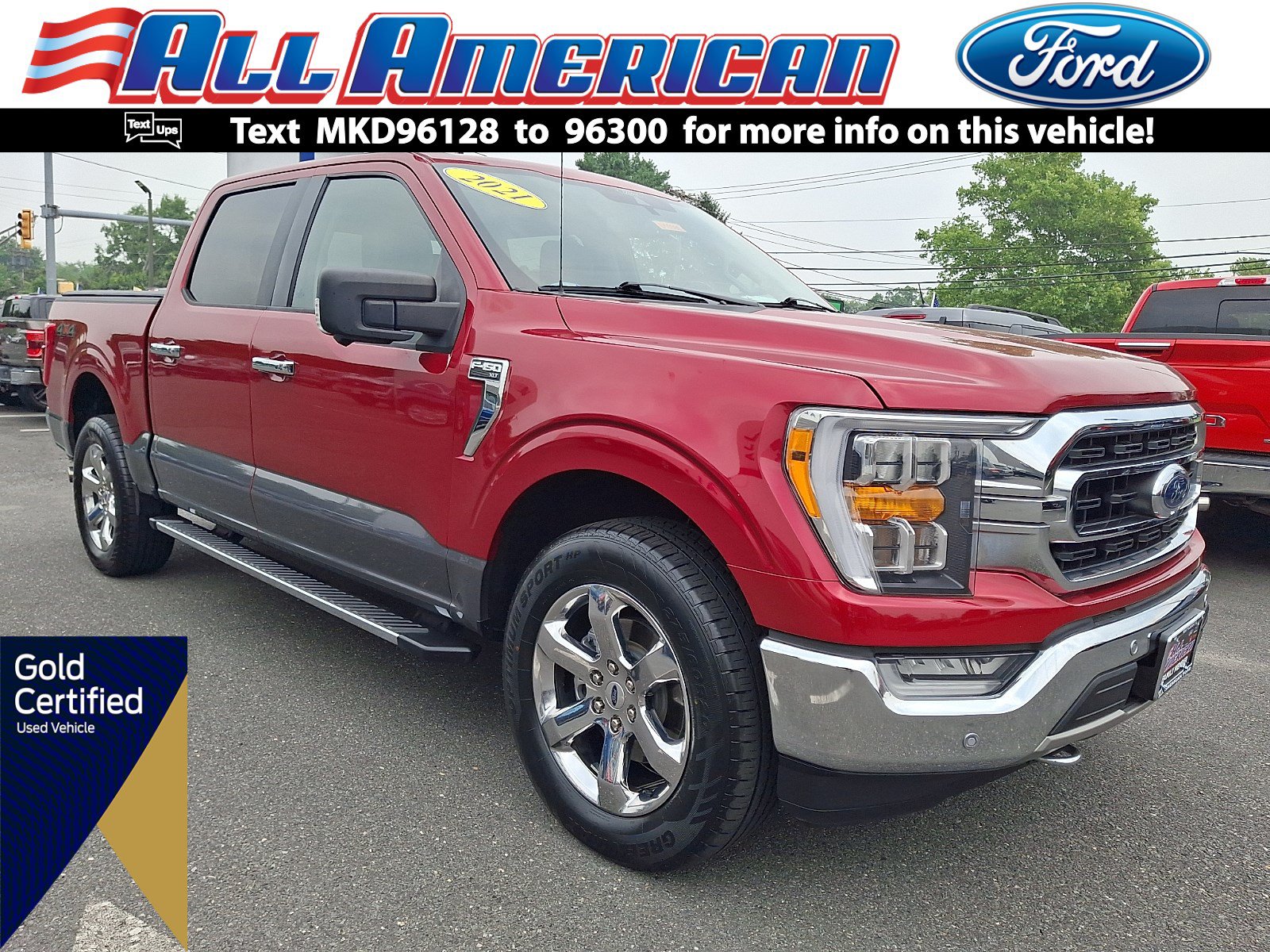 Certified 2021 Ford F150 XLT w/ Equipment Group 302A High AWD/4WD image 1