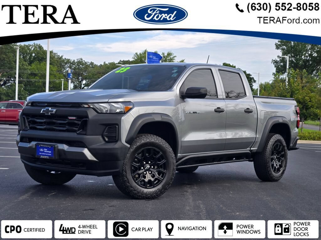 Used 2023 Chevrolet Colorado Trail Boss w/ Advanced Trailering Package AWD/4WD 360° Tour