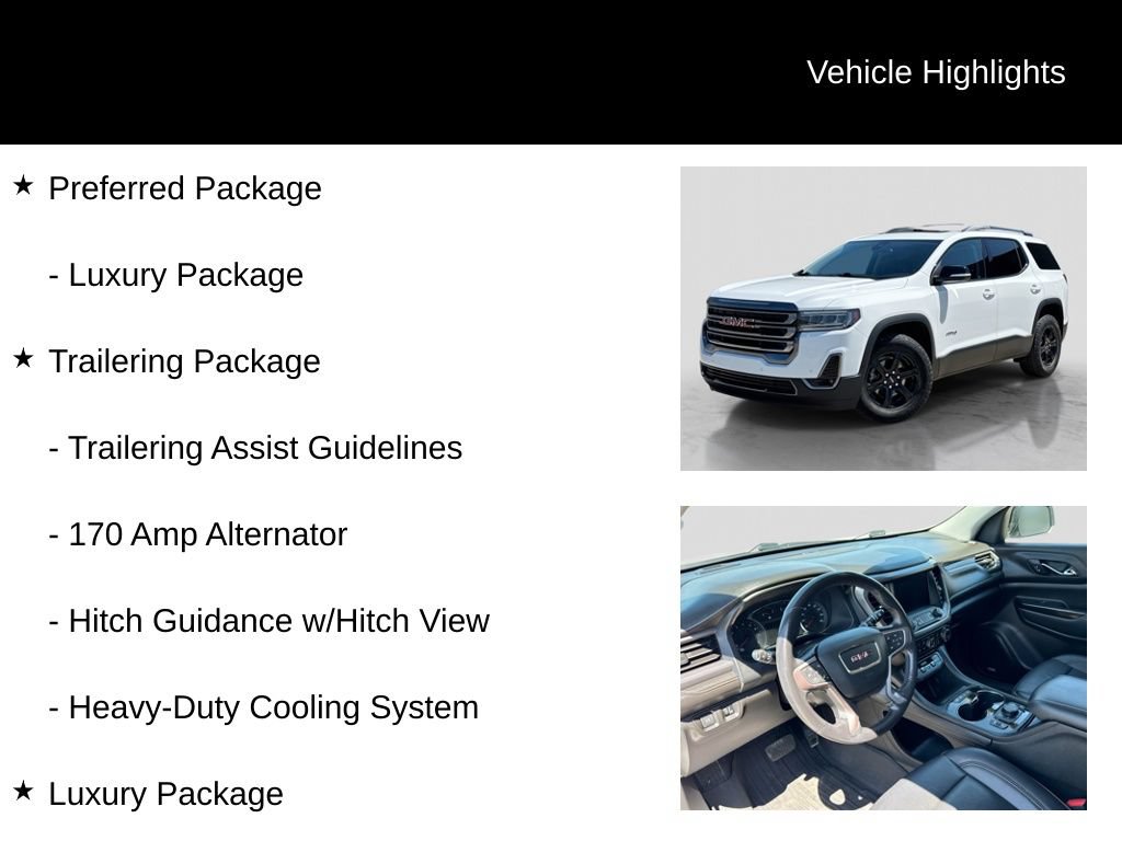 Used 2022 GMC Acadia AT4 w/ Preferred Package AWD/4WD image 11