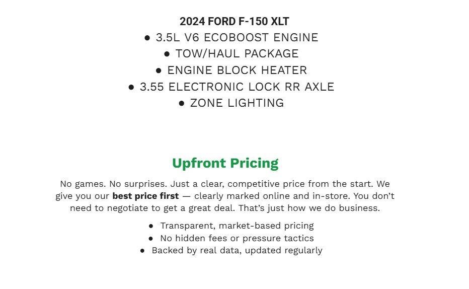 Certified 2024 Ford F150 XLT w/ Tow/Haul Package AWD/4WD image 2