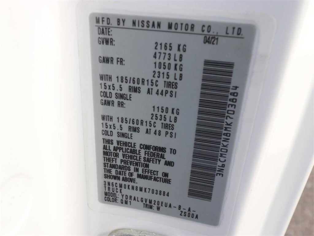 Used 2021 Nissan NV200 SV image 21