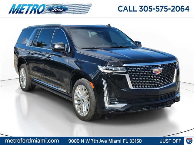 Used 2023 Cadillac Escalade ESV Premium Luxury w/ Performance Package image 1