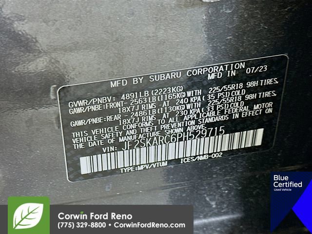 Used 2023 Subaru Forester Touring w/ Popular Package #2 image 37