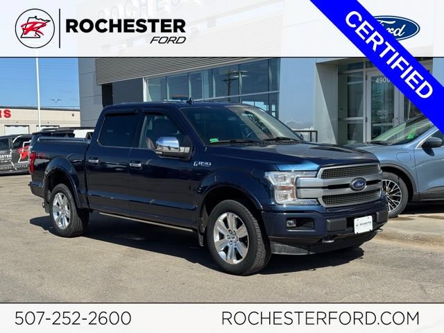 Certified 2018 Ford F150 Platinum w/ Technology Package AWD/4WD image 1