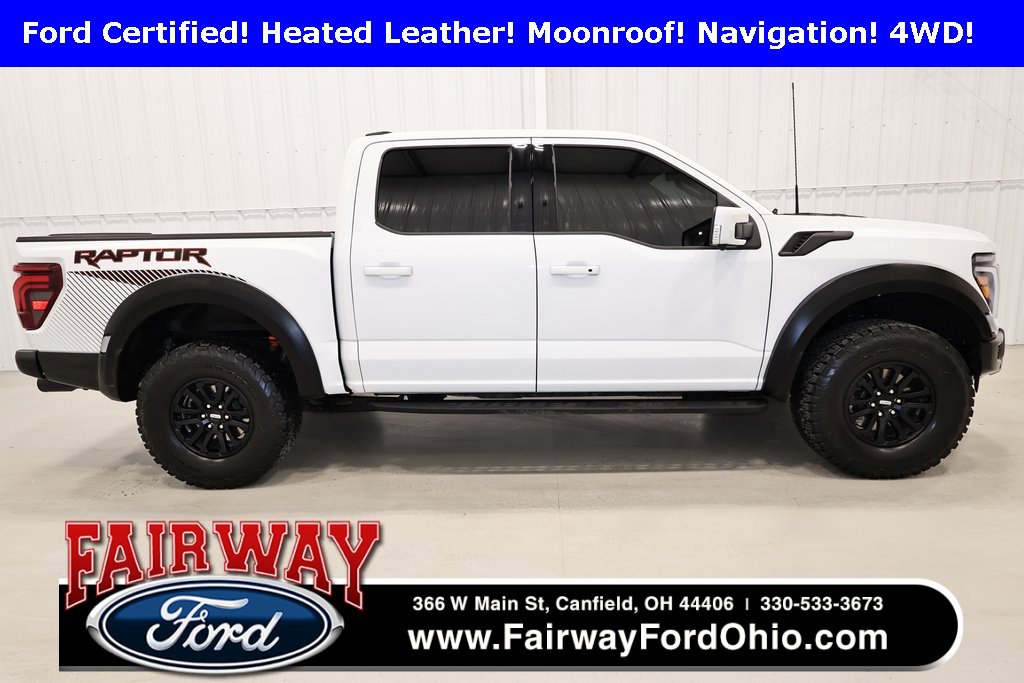 Certified 2024 Ford F150 Raptor