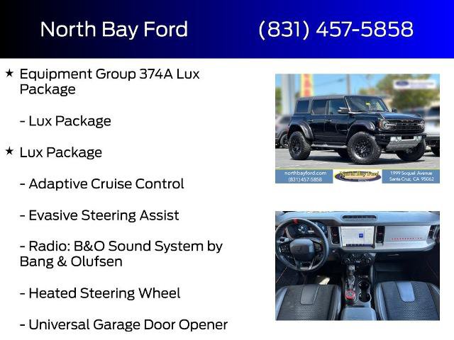 Certified 2023 Ford Bronco Raptor AWD/4WD image 8