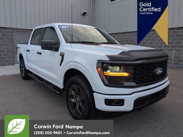 Certified 2025 Ford F150 STX w/ Equipment Group 200A AWD/4WD 360° Tour
