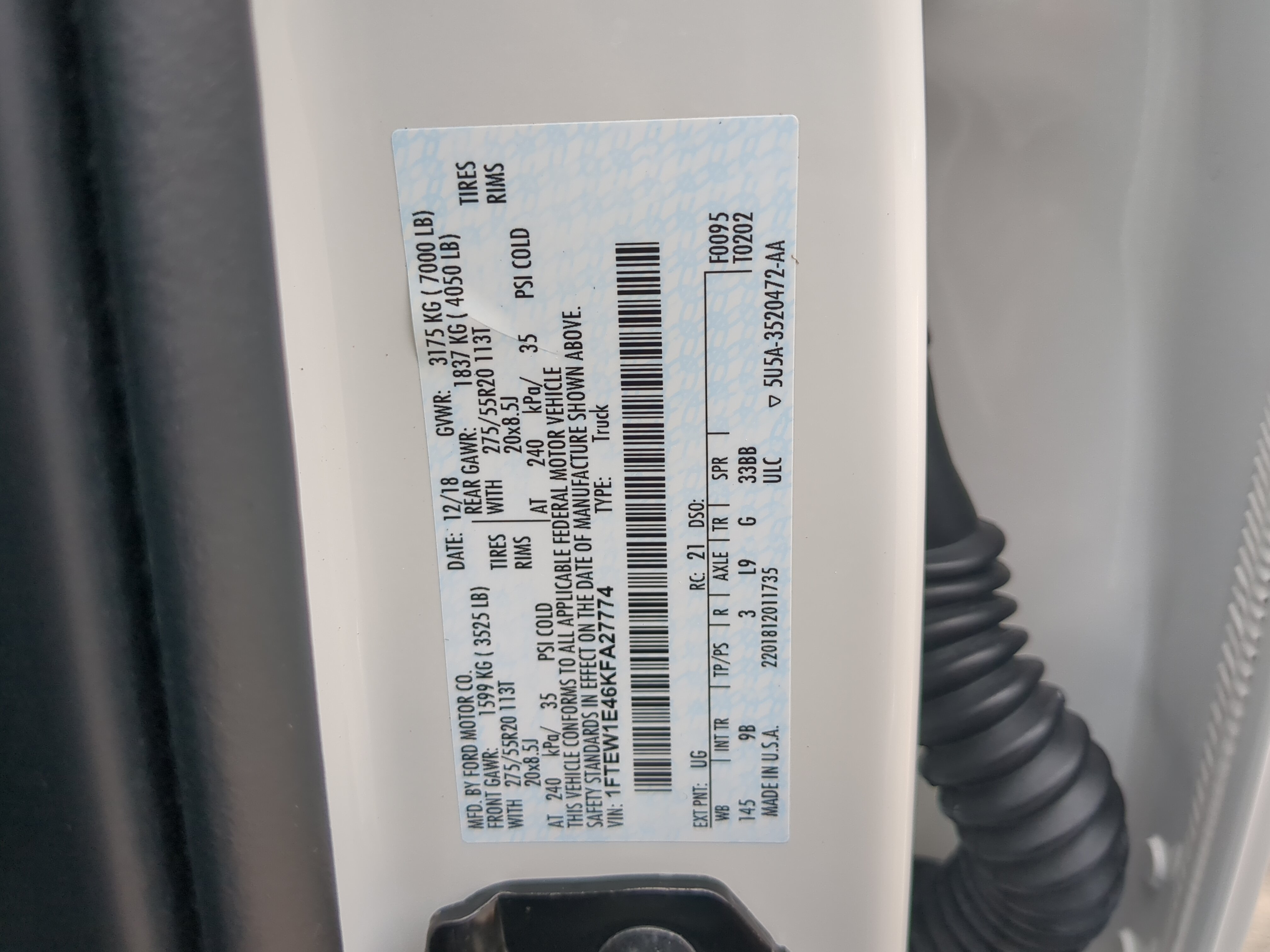 Certified 2019 Ford F150 Platinum w/ Equipment Group 701A Luxury AWD/4WD image 29
