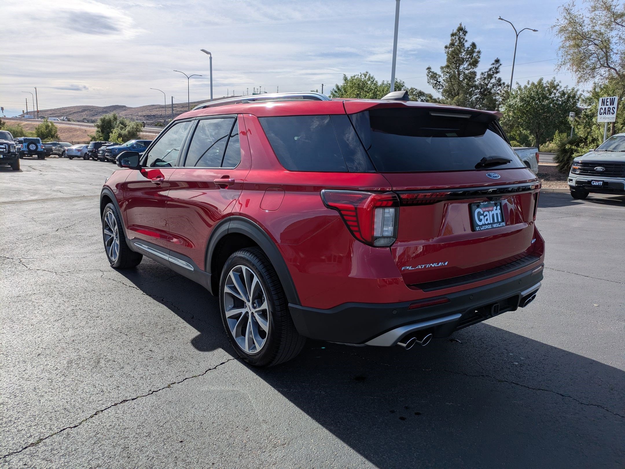 Certified 2025 Ford Explorer Platinum w/ Ultimate Package AWD/4WD image 3