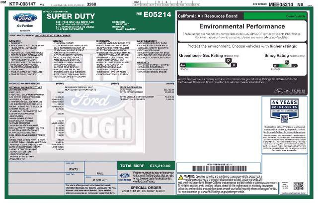Certified 2021 Ford F250 Lariat w/ Lariat Ultimate Package AWD/4WD image 25
