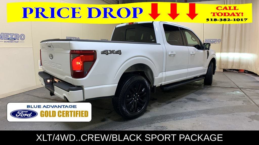 Certified 2025 Ford F150 XLT w/ Equipment Group 302A MID AWD/4WD image 3