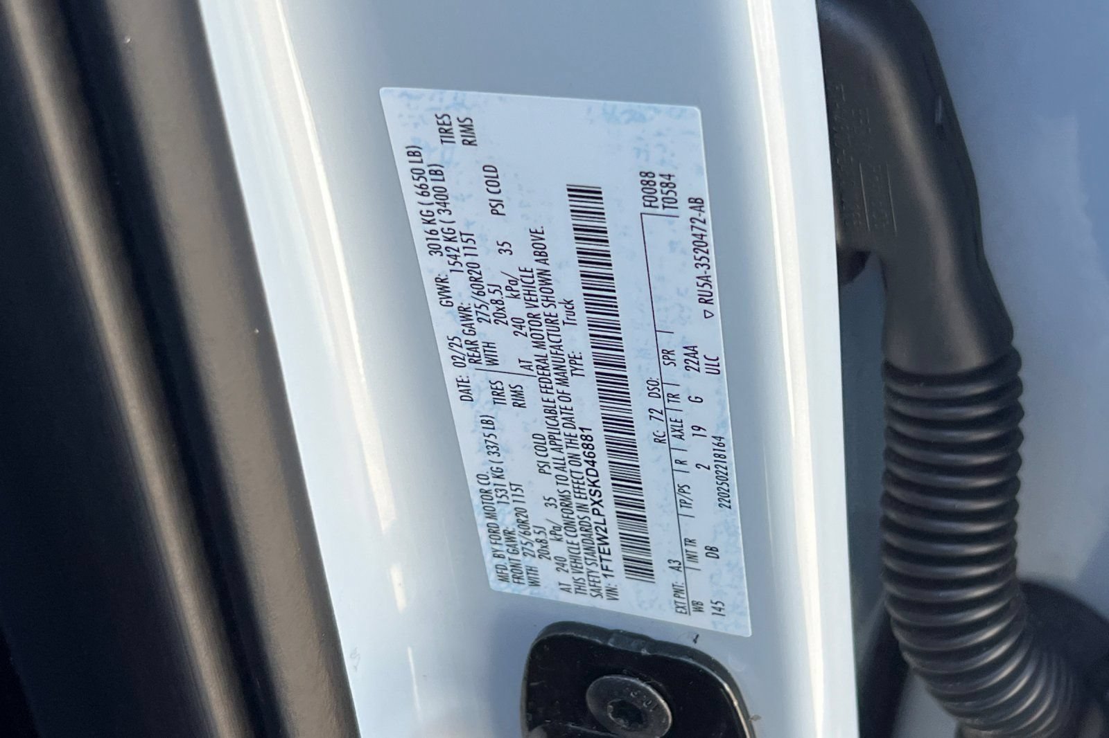 Certified 2025 Ford F150 STX w/ Equipment Group 200A AWD/4WD image 28