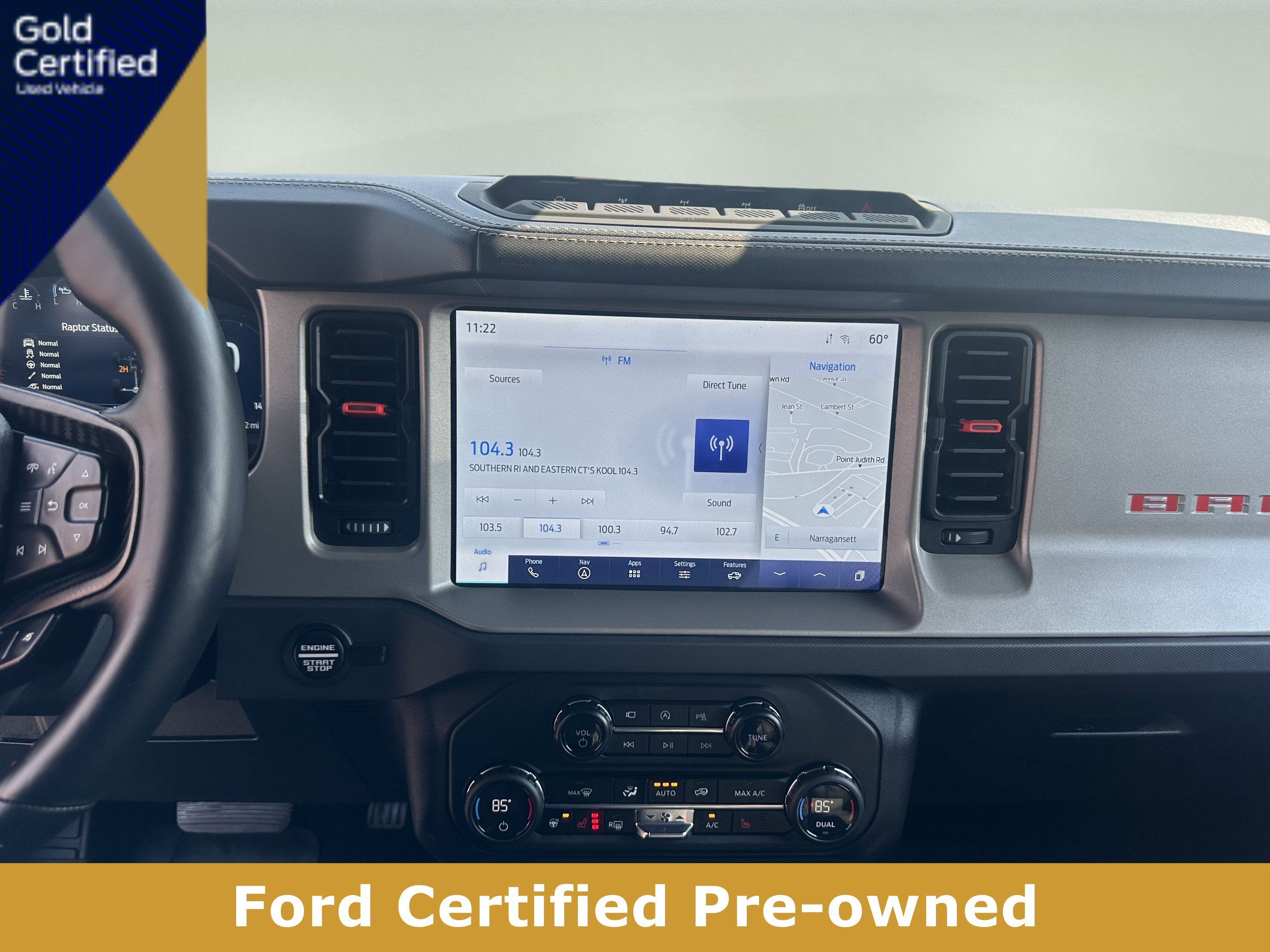 Certified 2024 Ford Bronco Raptor w/ Interior Carbon Fiber Pack 6 AWD/4WD image 15
