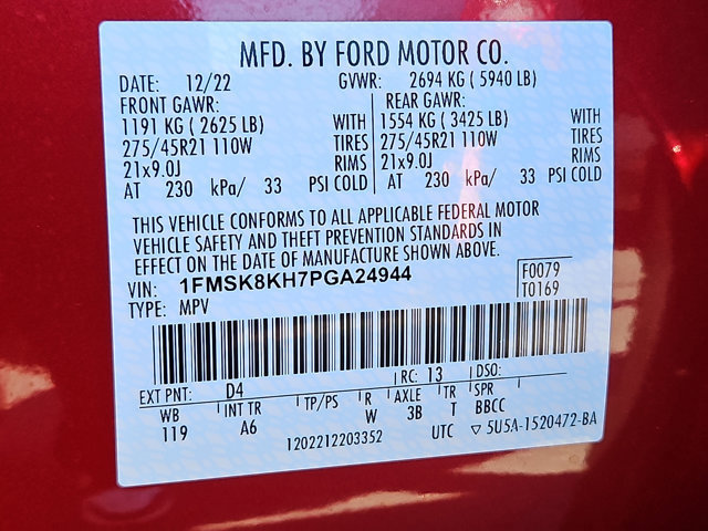 Certified 2023 Ford Explorer ST-Line w/ Class IV Trailer Tow Package image 29