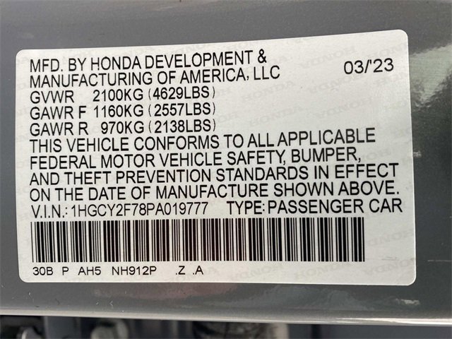 Used 2023 Honda Accord Sport image 22