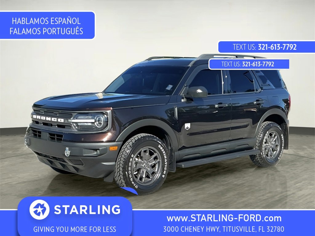 Certified 2021 Ford Bronco Sport Big Bend