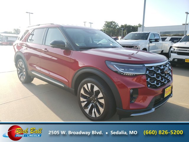 Certified 2026 Ford Explorer Platinum w/ LUX Leather Package