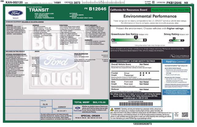 Certified 2023 Ford Transit 150 BASE image 18