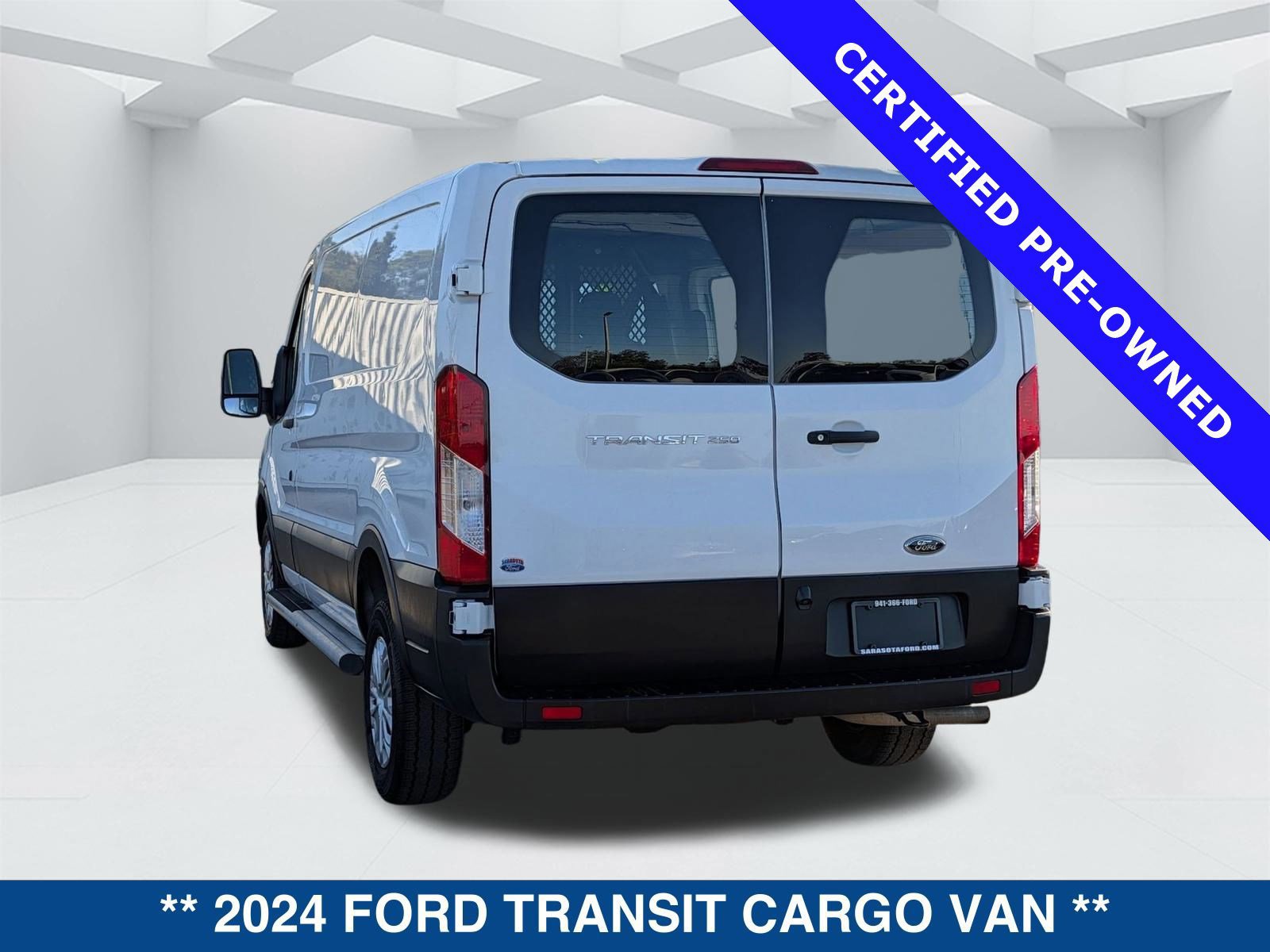 Certified 2024 Ford Transit 250 Low Roof w/ Exterior Upgrade Package image 2