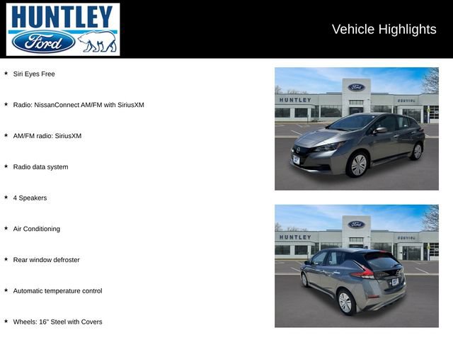 Used 2025 Nissan Leaf S FWD image 2