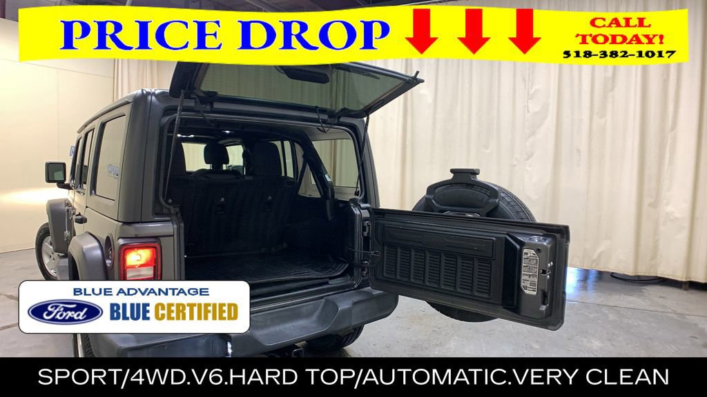 Used 2020 Jeep Wrangler Unlimited Sport S AWD/4WD image 7