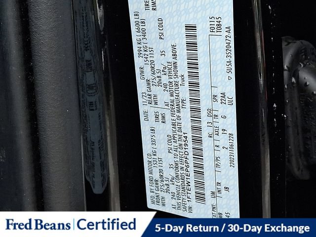 Certified 2023 Ford F150 XL w/ STX Black Appearance Package AWD/4WD image 28