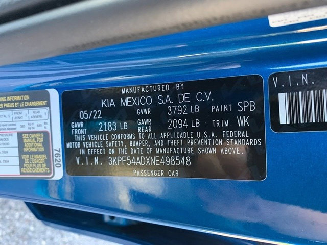 Used 2022 Kia Forte GT-Line w/ GT-Line Technology Package FWD image 28