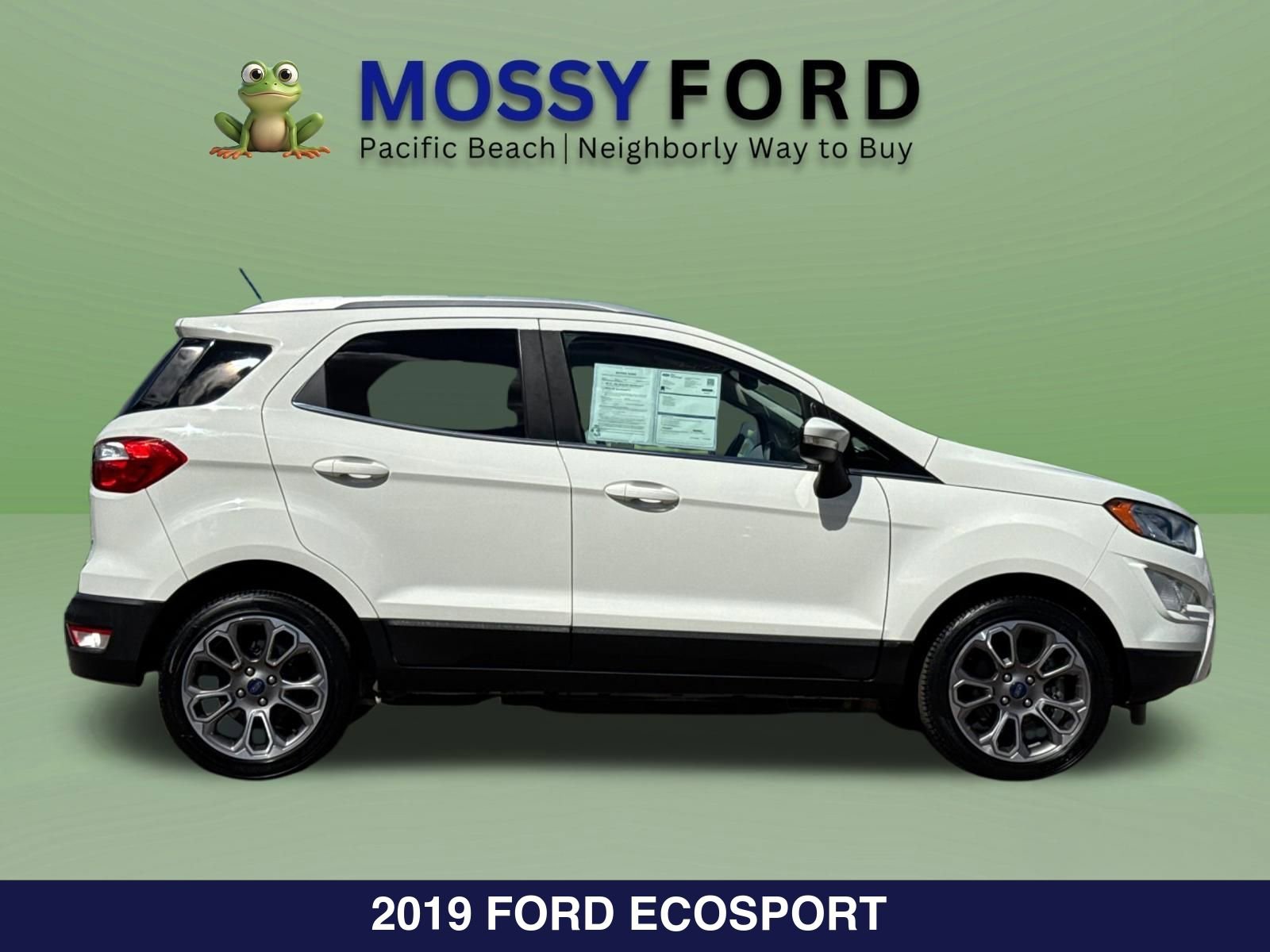 Certified 2019 Ford EcoSport Titanium w/ Interior Protection Package FWD image 4