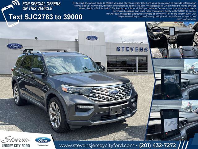 Certified 2020 Ford Explorer Platinum w/ Premium Technology Package
