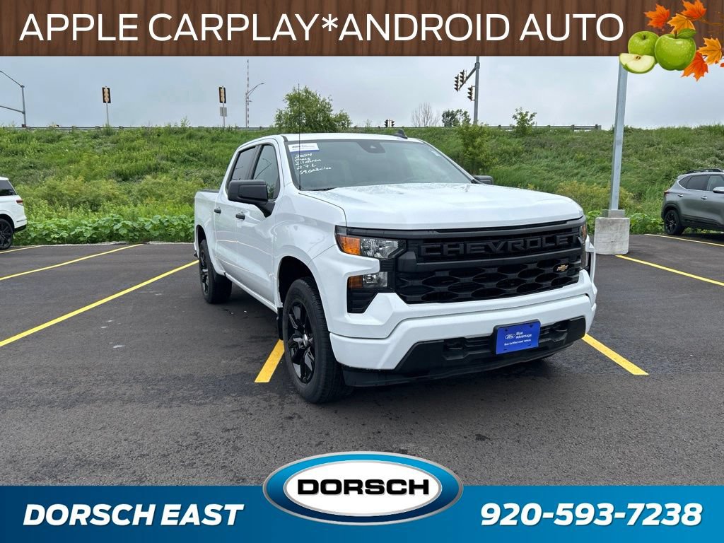 Used 2024 Chevrolet Silverado 1500 Custom AWD/4WD image 3