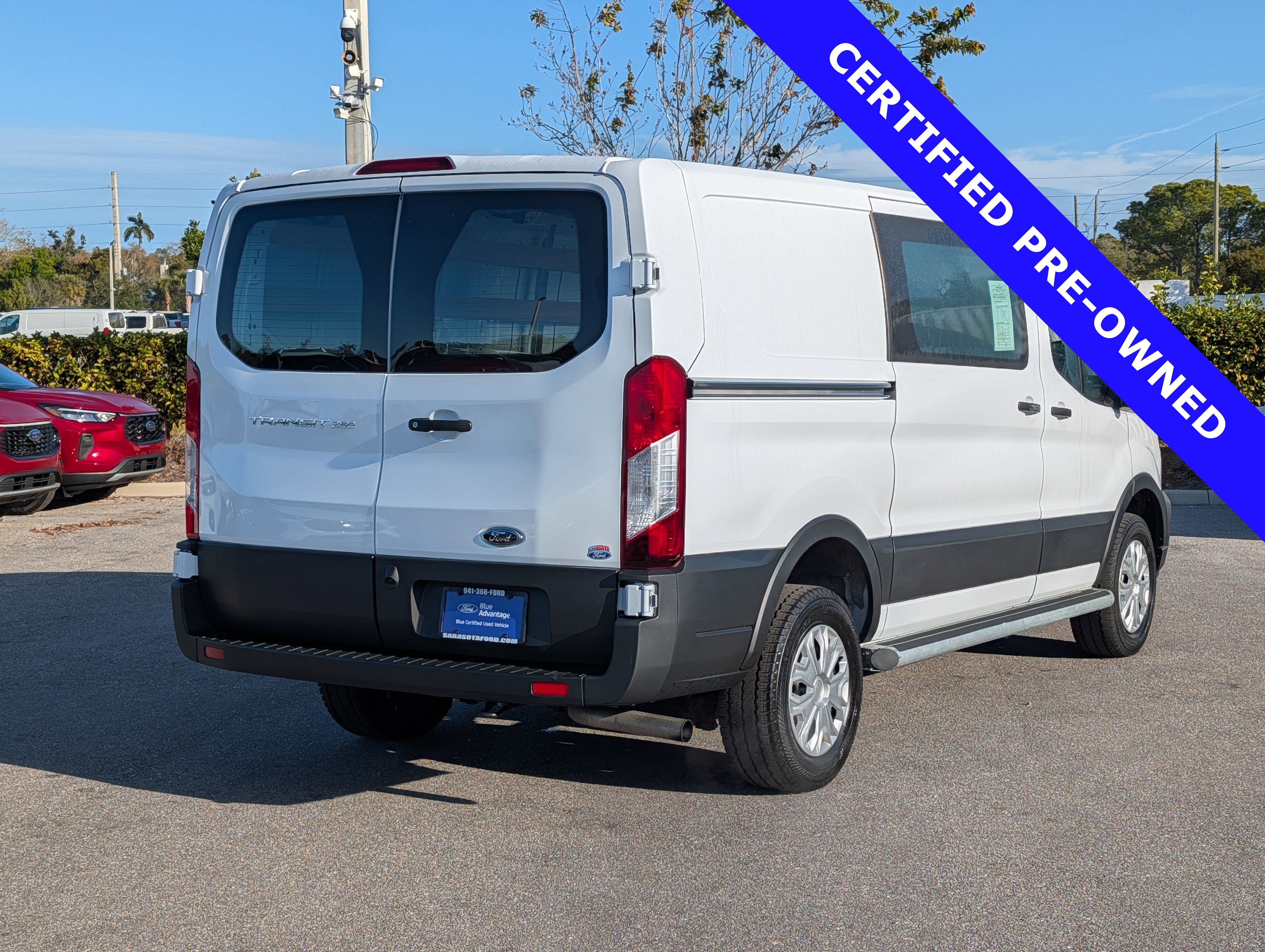 Certified 2024 Ford Transit 250 Low Roof w/ Exterior Upgrade Package RWD image 4