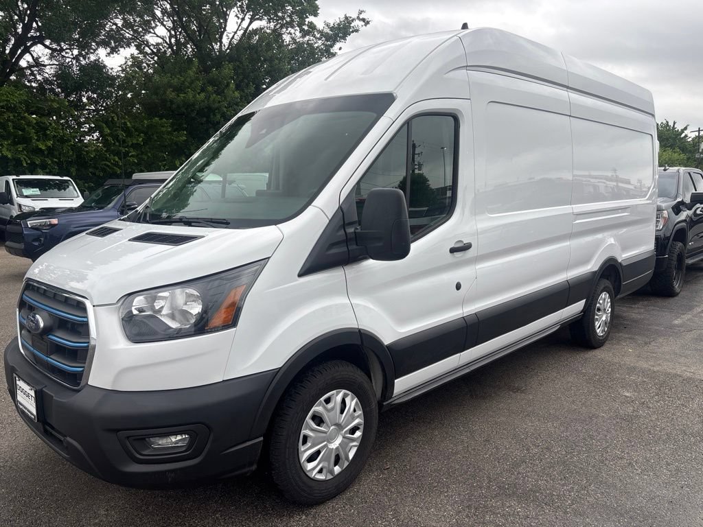 Certified 2023 Ford E-Transit 148 High Roof Extended RWD image 1