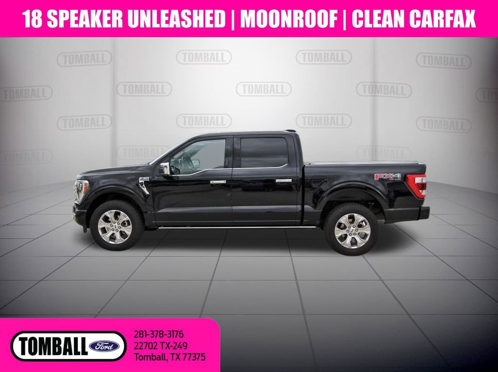 Certified 2022 Ford F150 Platinum w/ Equipment Group 701A High AWD/4WD image 4