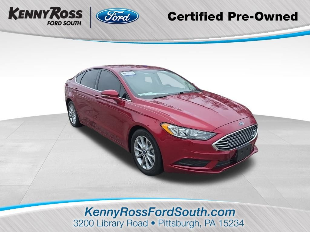 Certified 2017 Ford Fusion SE w/ Fusion SE Technology Package