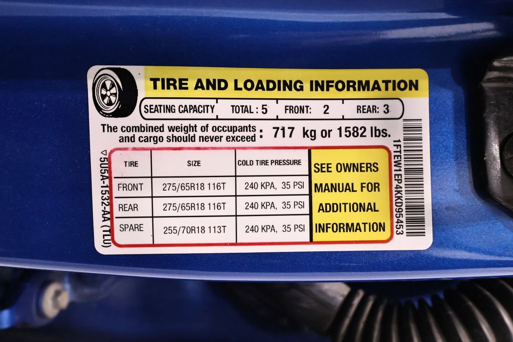 Certified 2019 Ford F150 XLT w/ Equipment Group 302A Luxury AWD/4WD image 45