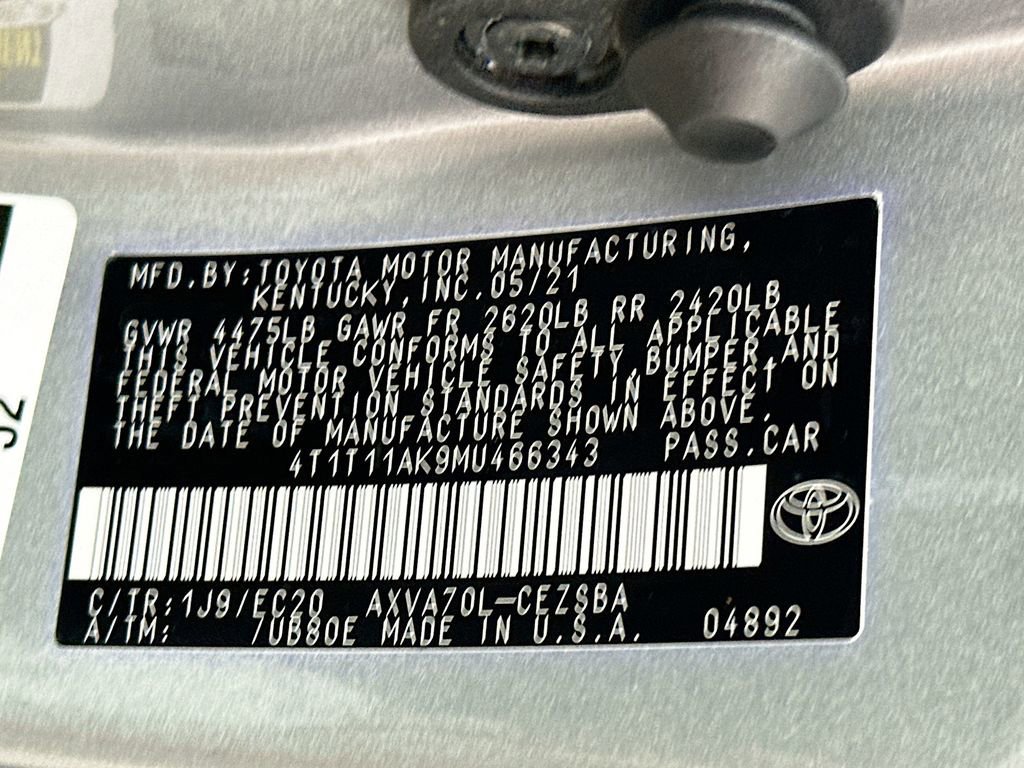 Used 2021 Toyota Camry SE w/ Convenience Package image 27
