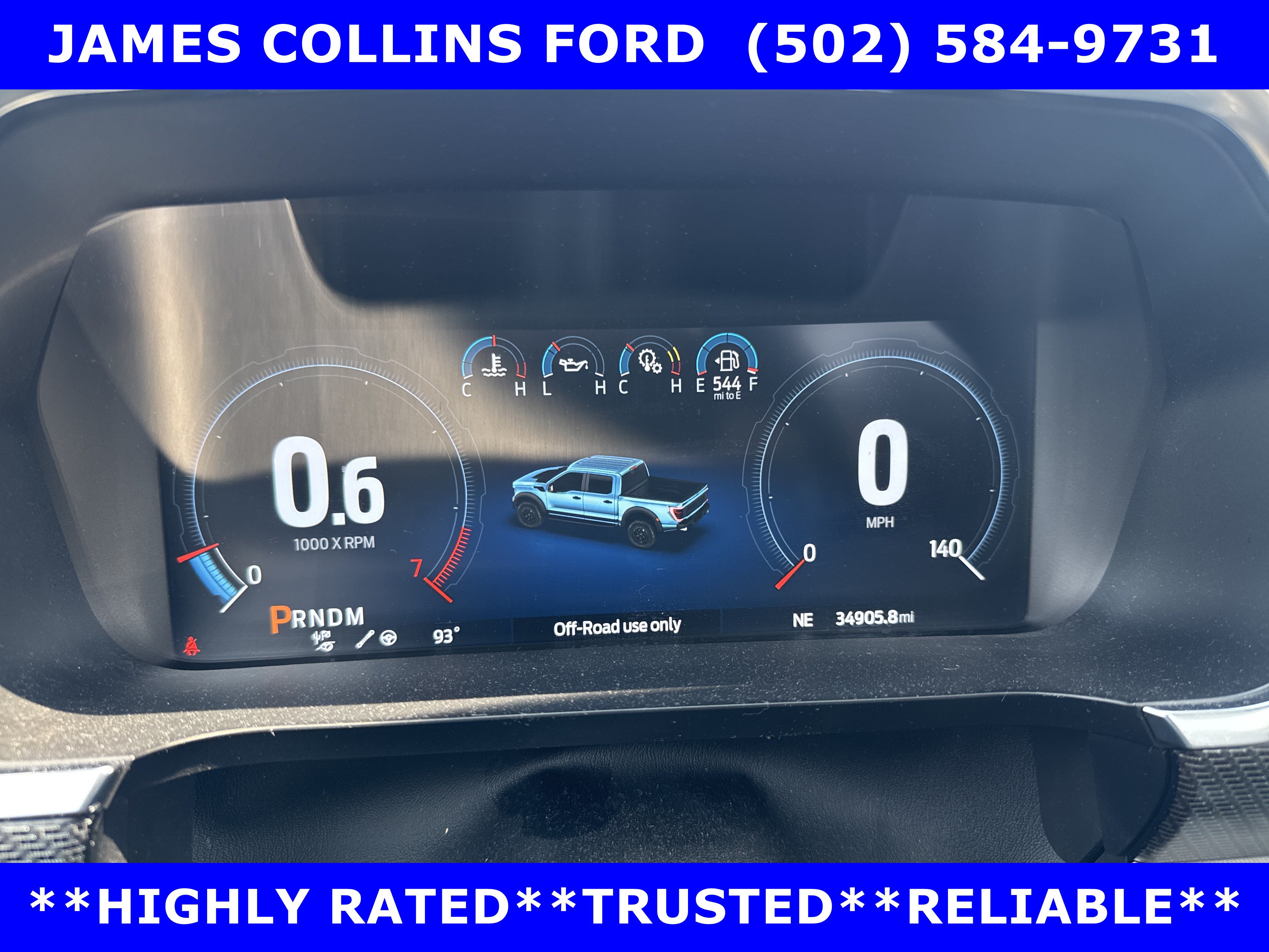 Certified 2022 Ford F150 Raptor w/ Equipment Group 801A High AWD/4WD image 29
