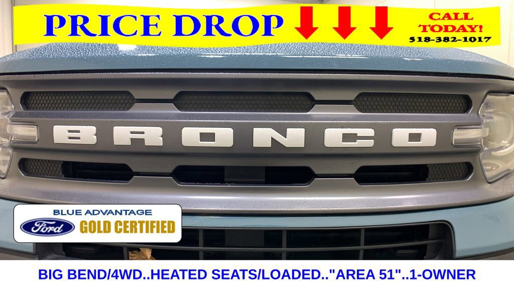 Certified 2023 Ford Bronco Sport Big Bend w/ Convenience Package image 44