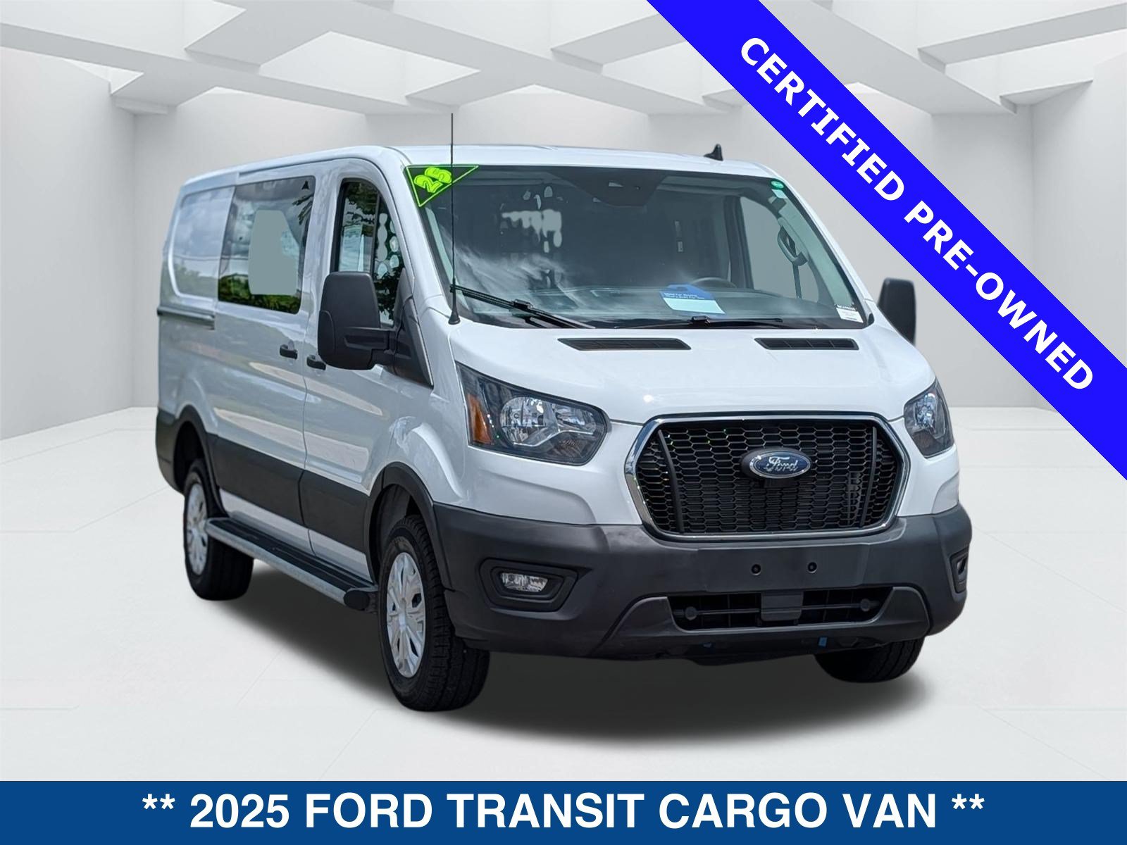 Certified 2025 Ford Transit 250 Low Roof w/ Exterior Upgrade Package RWD image 3