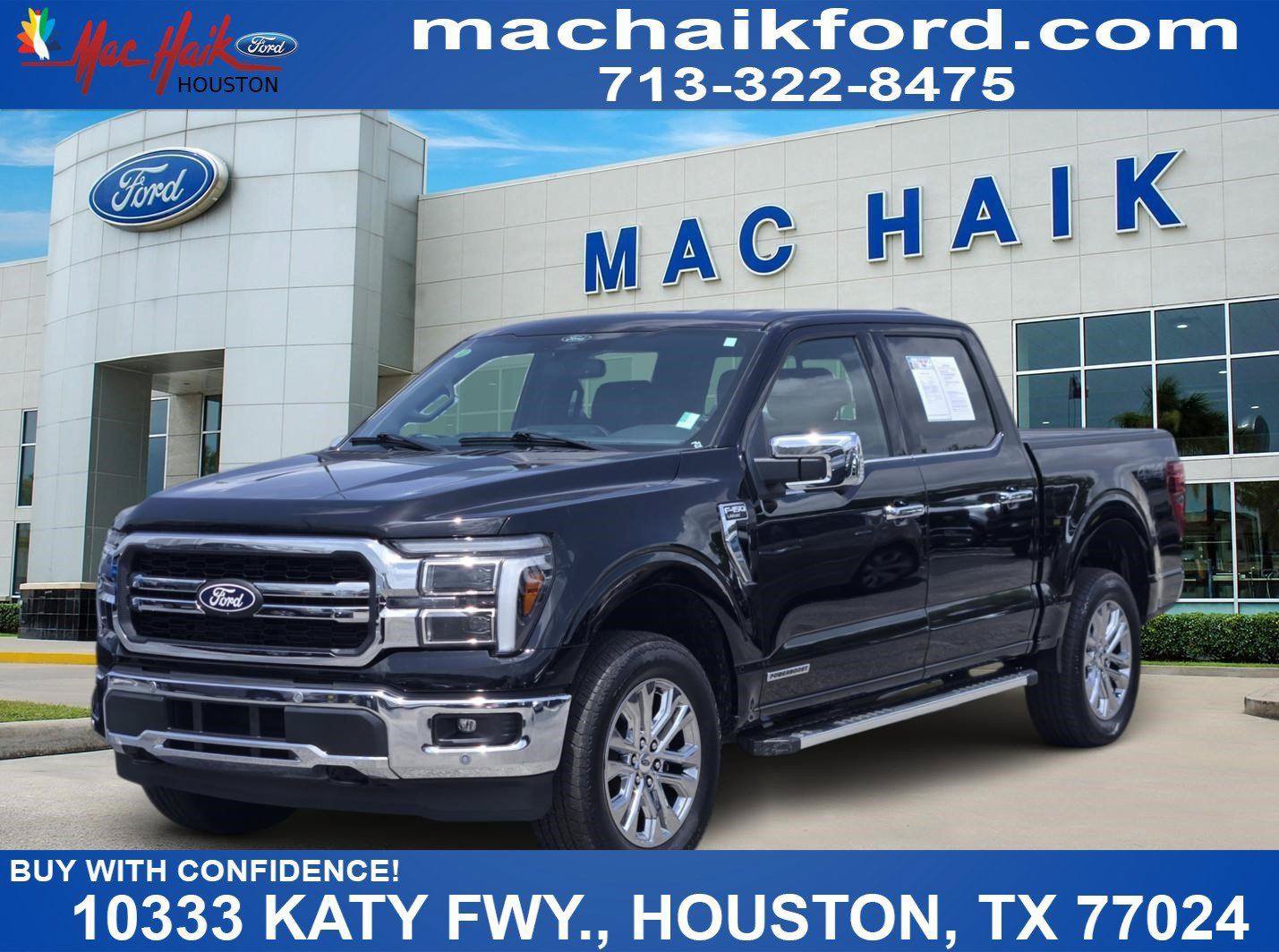 Certified 2025 Ford F150 Lariat w/ Equipment Group 501A Mid