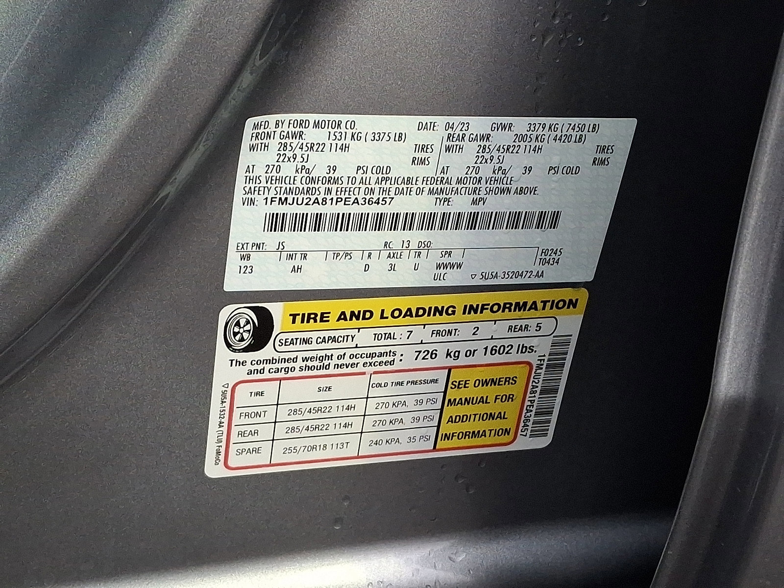 Certified 2023 Ford Expedition Limited image 27